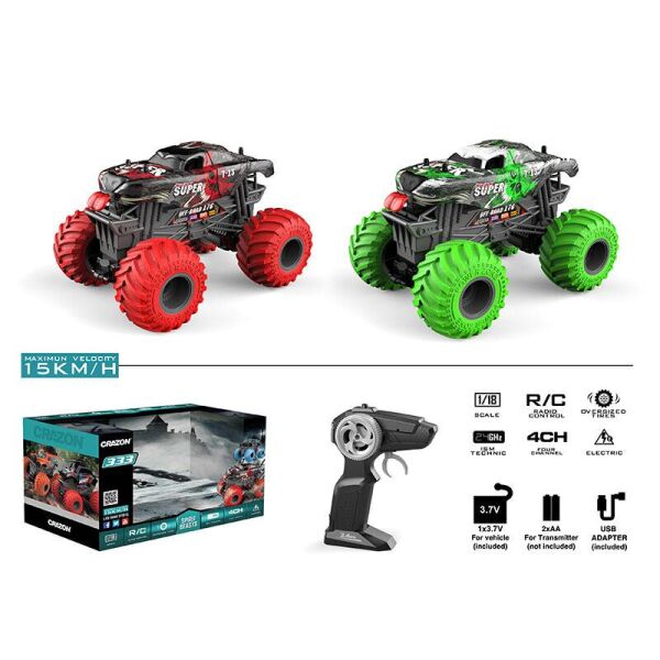 

Р/У машина аккум 2цвета,1:18 , USB, в кор. 38.5*21*23.5см /12/