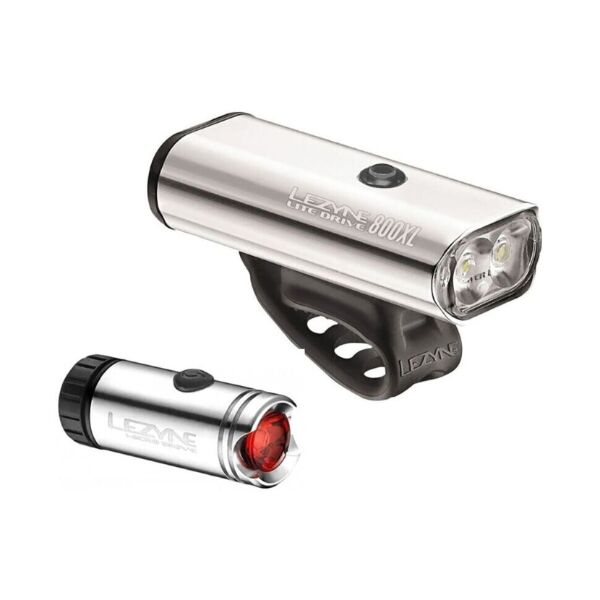 

Комплект світла Lezyne MACRO 800XL/MICRO PAIR Сріблястий 800/30 люменів Y10 (4712805 986873)