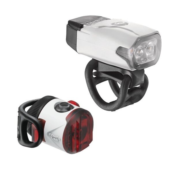

Комплект світла Lezyne LED KTV DRIVE / FEMTO USB PAIR Білий 200/5 люменів Y13 (4712806 003548