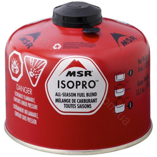 

Газовий картридж MSR IsoPro Canister 227g 227 0040818068342 (06834)