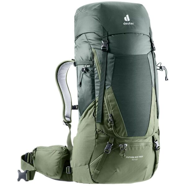 

Рюкзак Deuter Futura Air Trek 60 + 10 колір 2237 ivy-khaki (3402321 2237)