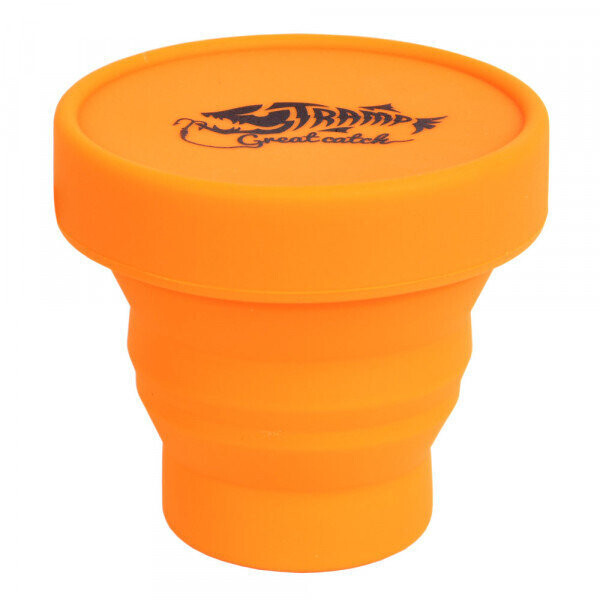 

Стакан складной силиконовый с крышкой Tramp 180 ml orange (TRC-083-orange)