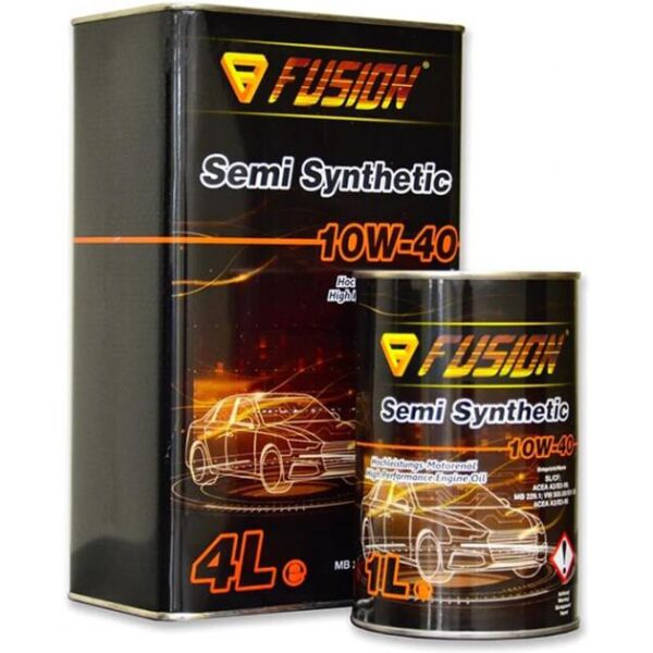 

Моторное масло FUSION Semy Syntetic 10W40 1L METAL