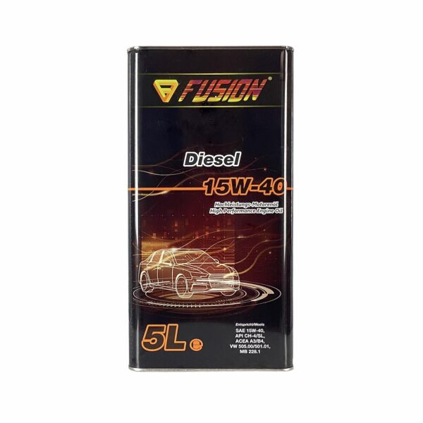 

Моторное масло FUSION DIESEL 15W-40 5L metal