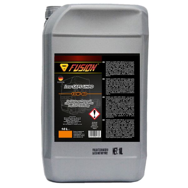 

Моторное масло FUSION Low SAPS UHPD 10W-40 10L