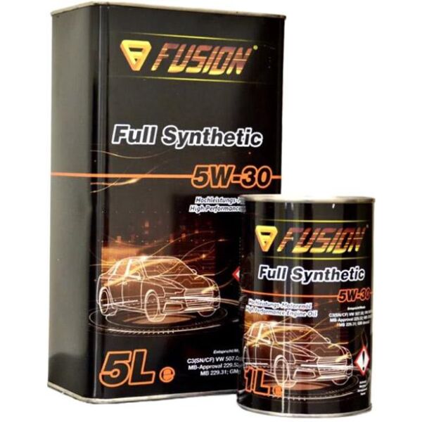 

Моторное масло FUSION Full Syntetic 5W30 SL/CF 1L METAL