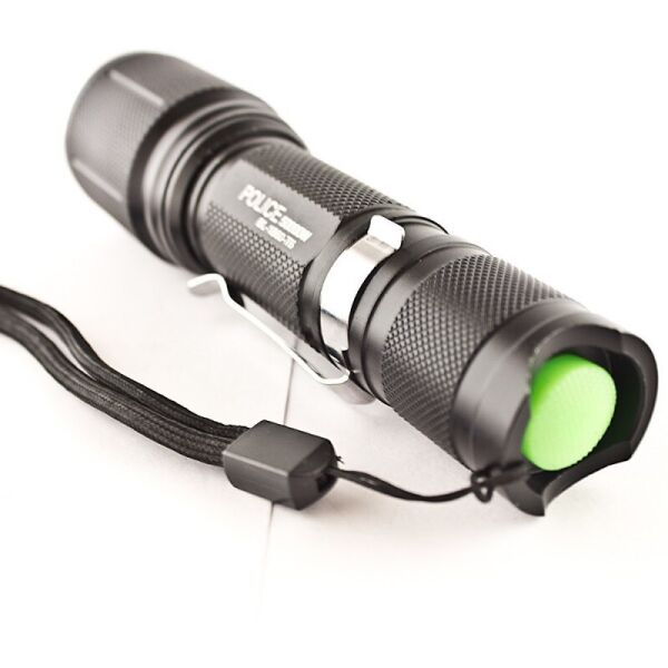 

Фонарь ручной светодиодный тактический Bailong Police BL-1860-T6 50000W 152616