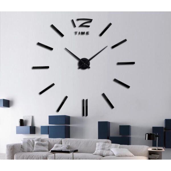 

Часы настенные Time 3D HL 208 Палочки 100 см Черный 184759