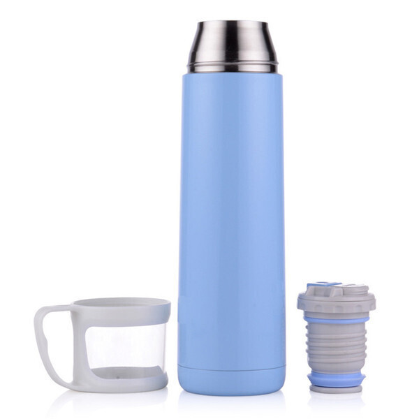 

Термос H2O ZK D218 500ml Голубой 183079