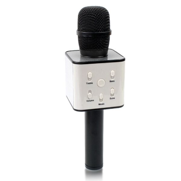 

Беспроводной микрофон караоке bluetooth Q7 MS черный 141067