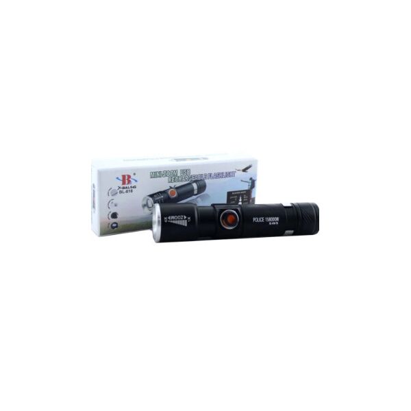 

Фонарик BL 616 T6 USB Тактический Фонарик На Аккумуляторе