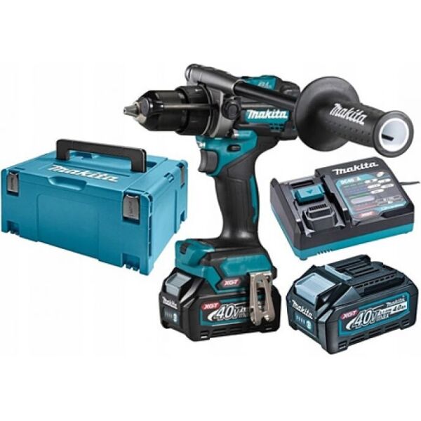 

Дрель-шуруповерт ударная Makita HP001GM201 XGT 40 V Max , 2 швидкості