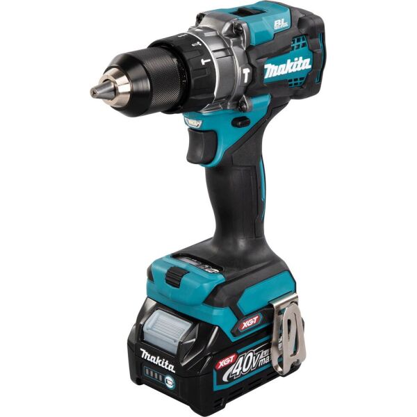

Дрель-шуруповерт аккумуляторная с ударом Makita XGT 40 V MAX HP001GD201, акум. BL4025x2 шт., зар. пристрій DC40RA, Ma