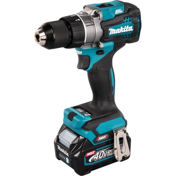 

Дрель-шуруповерт аккумуляторная Makita XGT 40 V MAX DF001GD201, акум. BL4025x2 шт., зар. пристрій DC40RA, Makpac