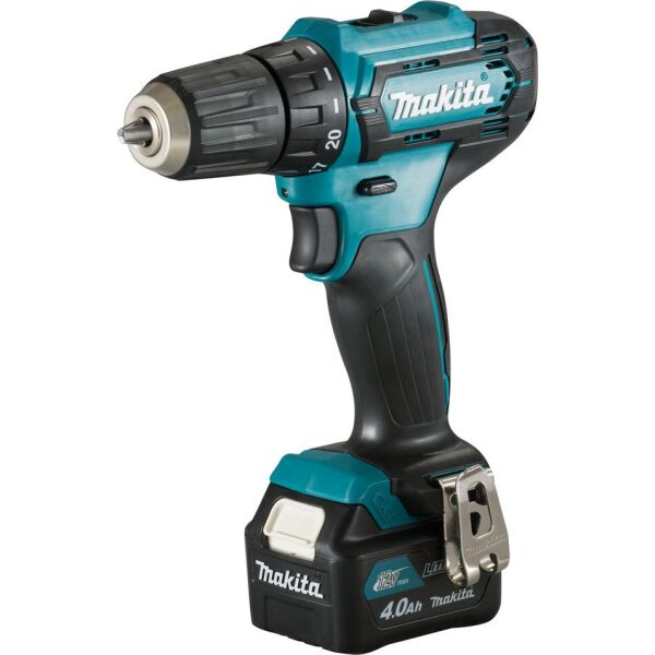 

Дрель-шуруповерт аккумуляторная Makita DF333DWME CXT, 4Аг х 2шт, DC10WC, кейс