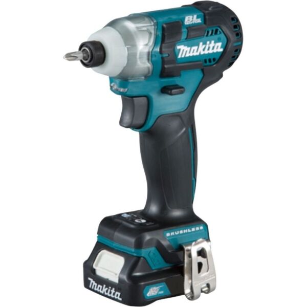 

Гайковерт аккумуляторный Makita TD111DWAE CXT, 10,8В Slider, 2Аг х 2шт, DC10WC, 135Нм