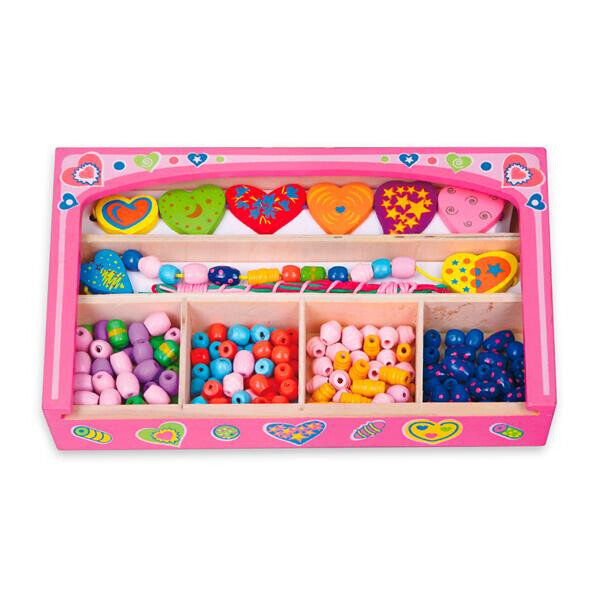 

Набір для творчості Viga Toys Намисто з сердечок (52729)