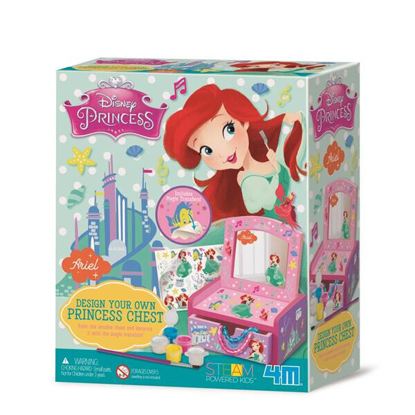 

Декоруй шкатулку Русалонька Disney 4M (00-06210)