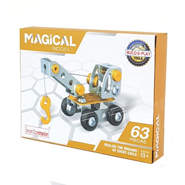 

Металлический конструктор Серия Строители 816B-3 Build and Play Tools (Автокран)