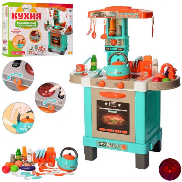 

Игровой набор Кухня 008-939A, продукты, посуда, 87-64-29 см