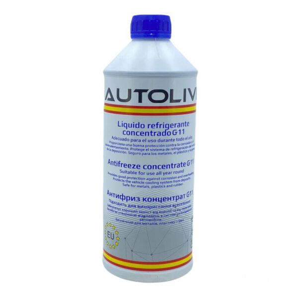 

Антифриз концентрат AUTOLIVE Antifreeze G11 синий 1,5л