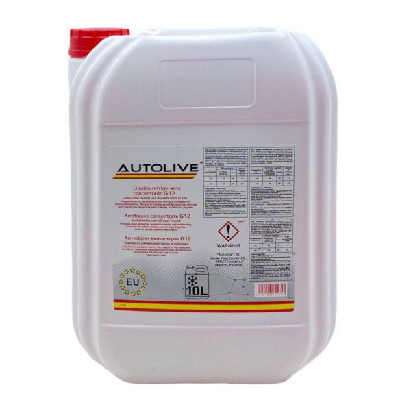 

Антифриз концентрат AUTOLIVE Antifreeze G12 красный 10л