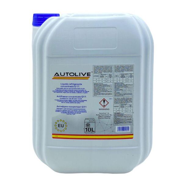 

Антифриз концентрат AUTOLIVE Antifreeze G11 синий 10л