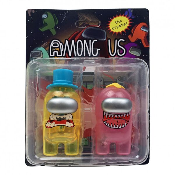 

Фигурки героев 21402A Among Us 2 героя в наборе (Желтый,розовый)