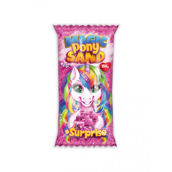 

Набор для творчества Кинетический песок Magic Pony Sand MPS-01, 150 грамм (Розовый)