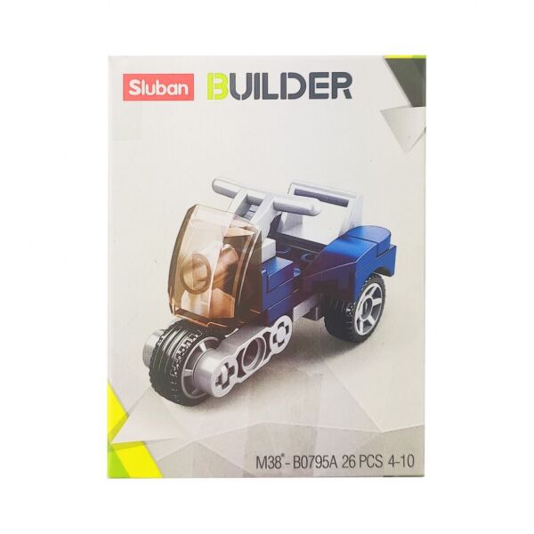 

Детский конструктор Транспорт SLUBAN M38-B0795, транспорт, фигурка (M38-B0795A)