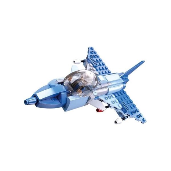 

Конструктор SLUBAN M38-B0666 Авиация, 101 деталь (Истребитель)