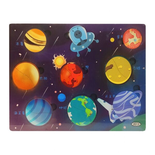 

Деревянная игрушка Пазлы MD 2561-2001/24, 30*22 см (Планеты)