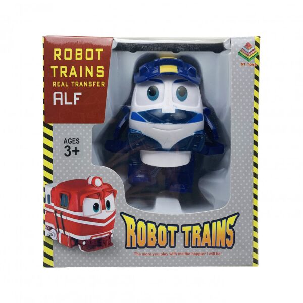 

Игрушка Трансформер DT-005 Robot Trains (Синий Кей)