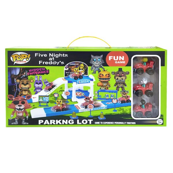 

Игрушечный Паркинг Фредди 553-269 3 машинки