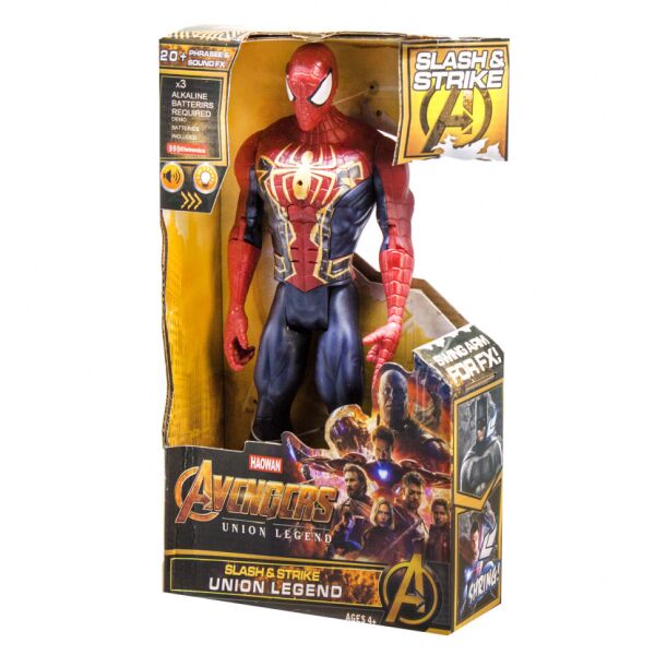 

Фигурка супергероя Мстители GO-818-01-02-06-07-08 30 см (Spider-Man)