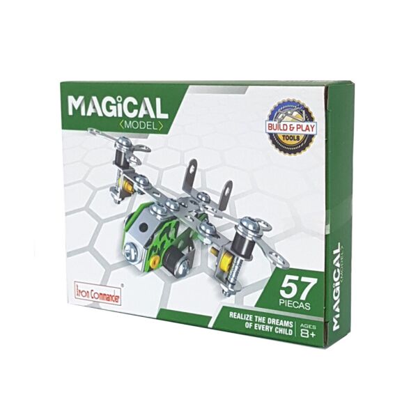 

Металлический конструктор Военная серия 816B-36 Build and Play Tools (Самолет вертикальный)