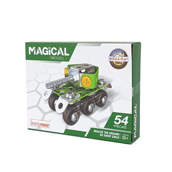 

Металлический конструктор Военная серия 816B-36 Build and Play Tools (Танк)