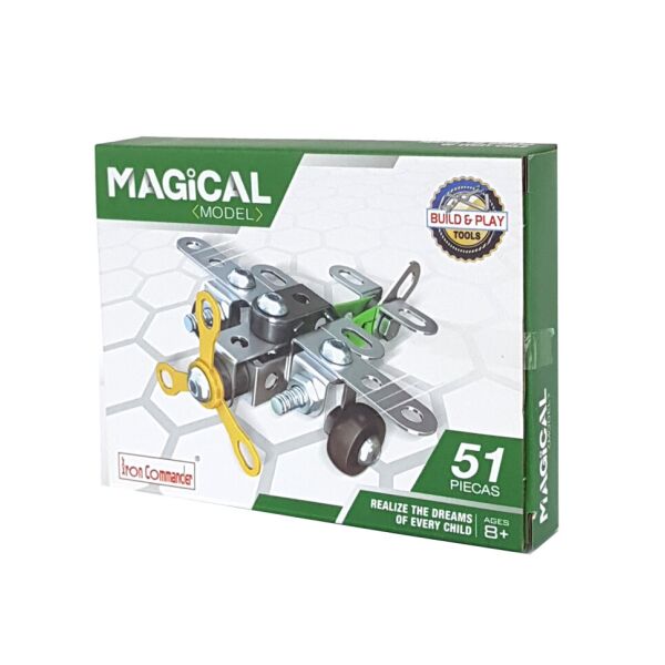 

Металлический конструктор Военная серия 816B-36 Build and Play Tools (Самолет)