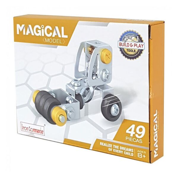 

Металлический конструктор Серия Строители 816B-3 Build and Play Tools (Каток)