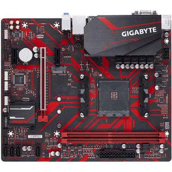 

Мат.плата AM4 (B450) Gigabyte B450M GAMING, B450, 2xDDR4, VGA/DVI-D/HDMI, mATX