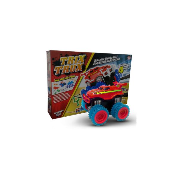 

Игровой набор Trix Trux LP100 - Канатный детский монстр-трак с красным кузовом
