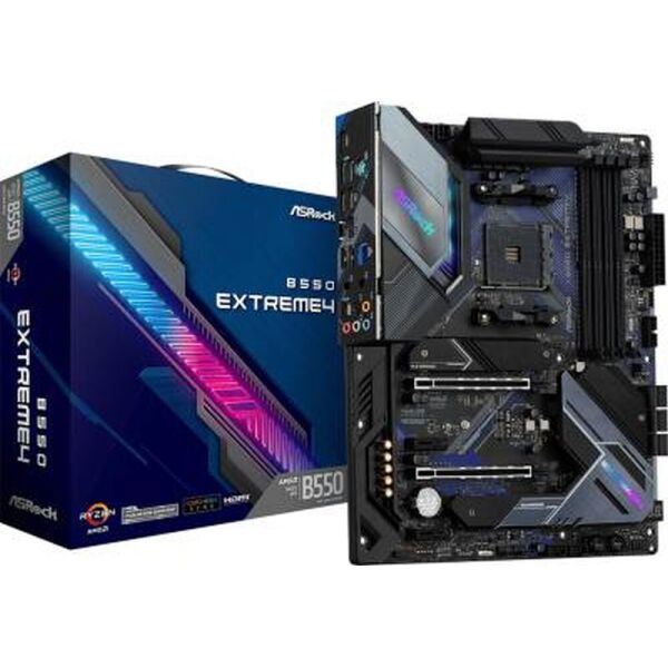 

Мат.плата AM4 (B550) ASRock B550 Extreme4, HDMI, ATX