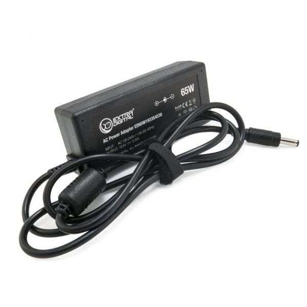 

Зарядное ноутбука Extradigital HP 19.5V, 3.33A, 65W, 4.8x1.7 (PSH3823)