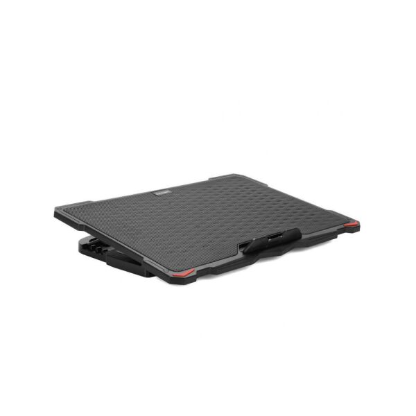 

Подставка для ноутбука до 17" Crown CMLS-402, Black, LED-подсветка Red, вентиляторы 6шт. (70x15mm)