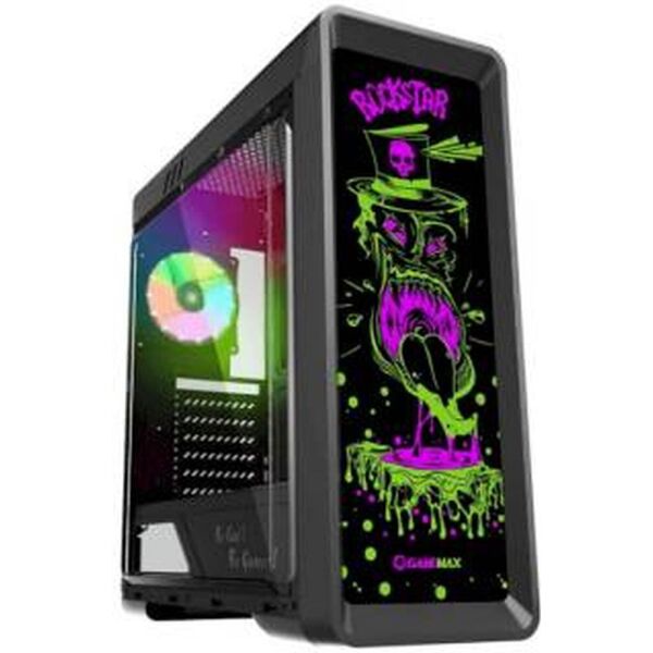 

Корпус GameMax RockStar Black, без БП, ATX/microATX/Mini-ITX, 1x120 мм LED, 440х205х470 мм (G515)