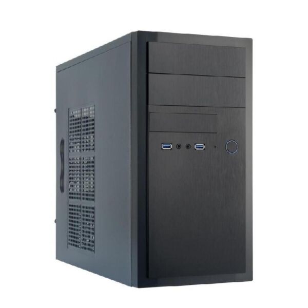 

Корпус Chieftec ELOX Minitower / HT-01B-OP / без БП mATX/mITX черный USB 3.0