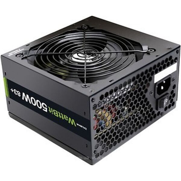

Блок питания Zalman 500W ZM500-XE WattBit 83+ 500W v.2.3, (20+4)pin, Fan 12sm, Retail