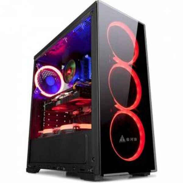 

Корпус Golden Field N17 Black, 4 вентиялтора, без БП