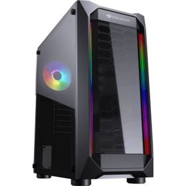 

Корпус Cougar MX410 Dual RGB Strips, 1*120 mm RGB ATX/mATX/mini-ITX