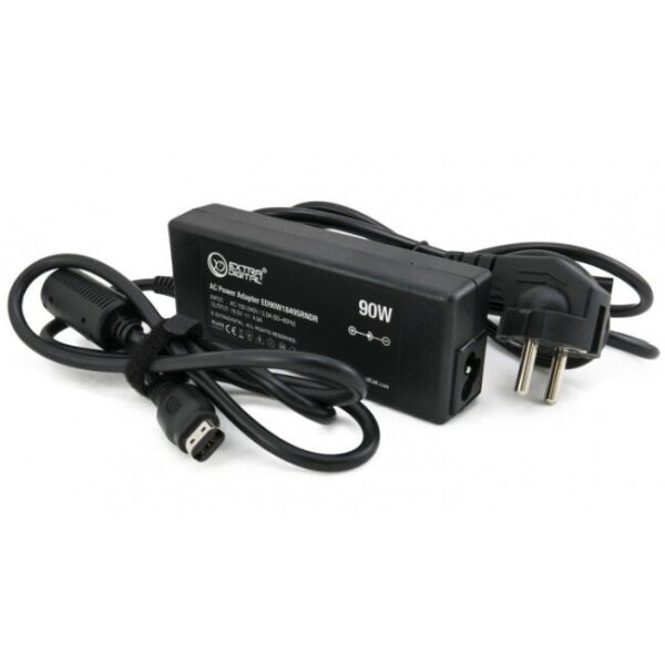 

Зарядное ноутбука Extradigital HP 18.5V, 4.9A, 90W, oval (PSH3838)